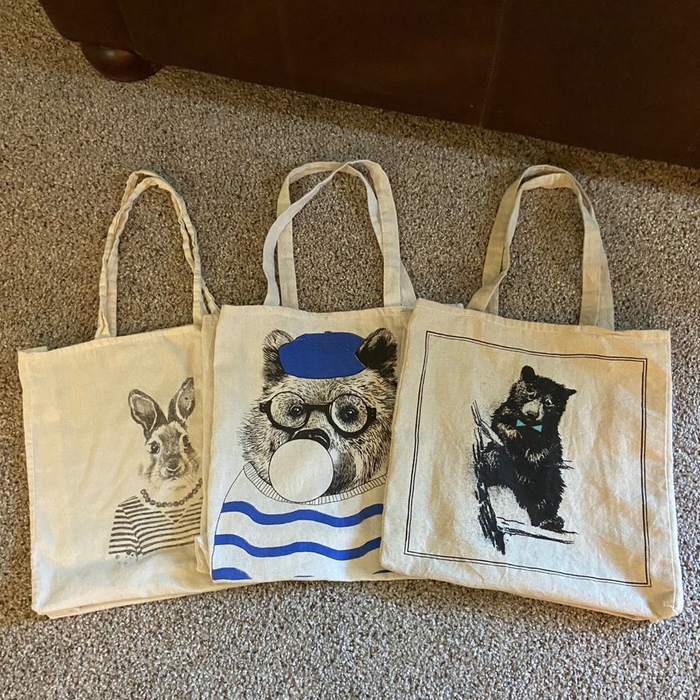 Cotton On Tote Bag Lot
